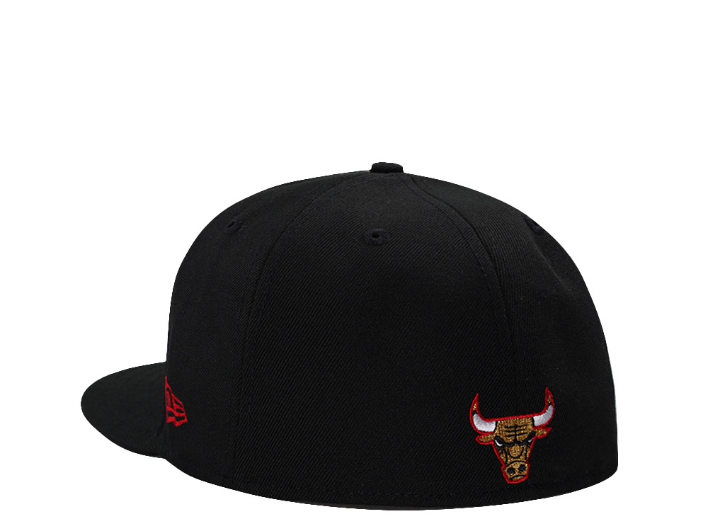 New Era Chicago Bulls NBA on NBC Black Prime Edition 59Fifty Fitted Hat