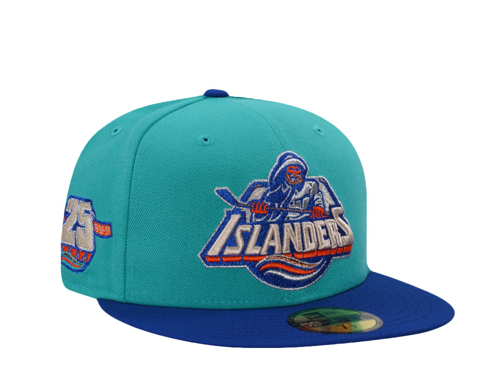 New Era New York Islanders 20th Anniversary Teal Two Tone Edition 59Fifty Fitted Hat