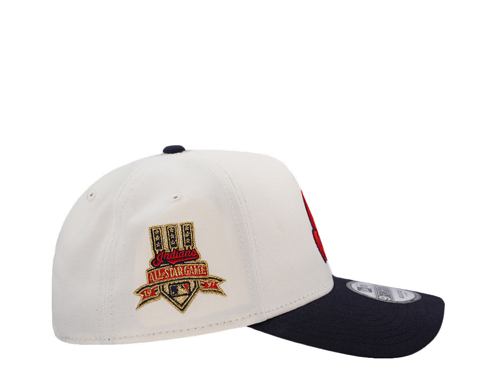 New Era Cleveland Indians All Star Game 1997 Chrome Two Tone Edition 9Forty A Frame Snapback Hat