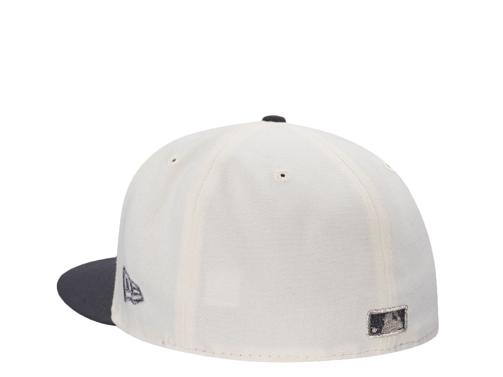 New Era Chicago Cubs Metallic Chrome Two Tone Edition 59Fifty Fitted Hat