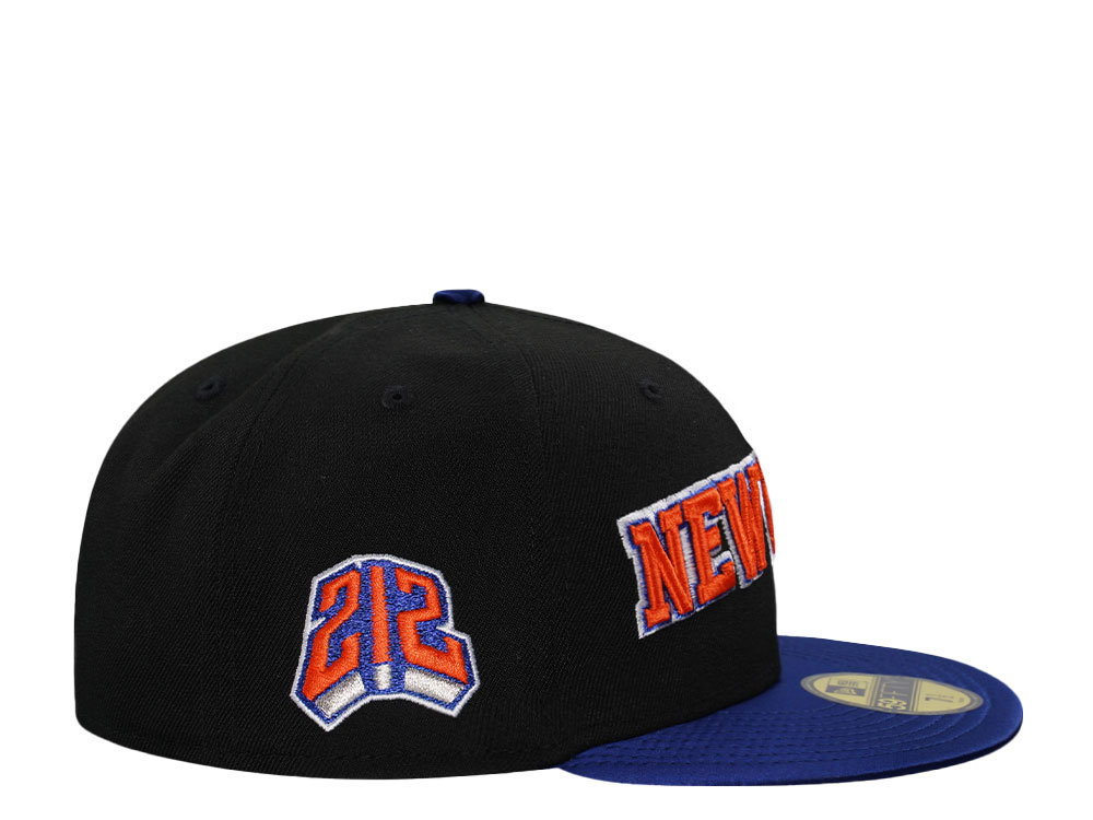 New Era New York Knicks Satin Brim Two Tone Edition 59Fifty Fitted Hat