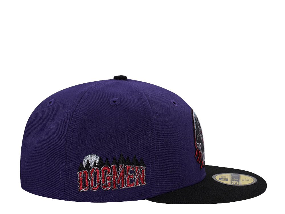 New Era Great Lakes Loons Purple Two Tone Edition 59Fifty Fitted Hat
