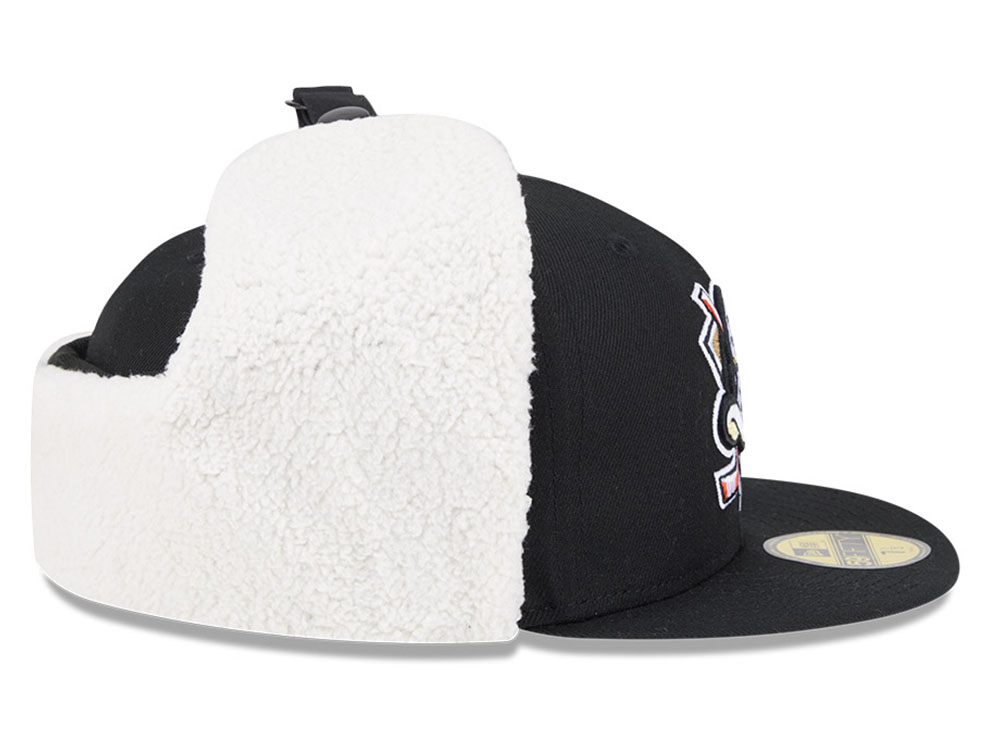 New Era Anaheim Ducks Classic Black 59Fifty Dogear Fitted Hat