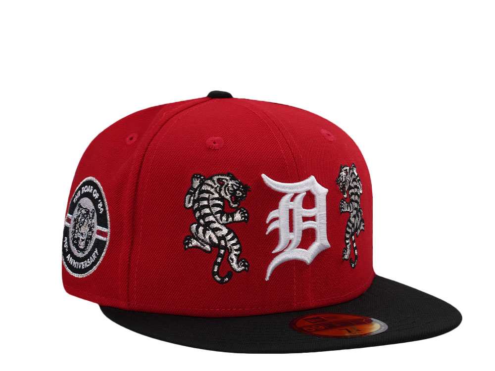 New Era Detroit Tigers 40th Anniversary Scarlet Two Tone Edition 59Fifty Fitted Hat