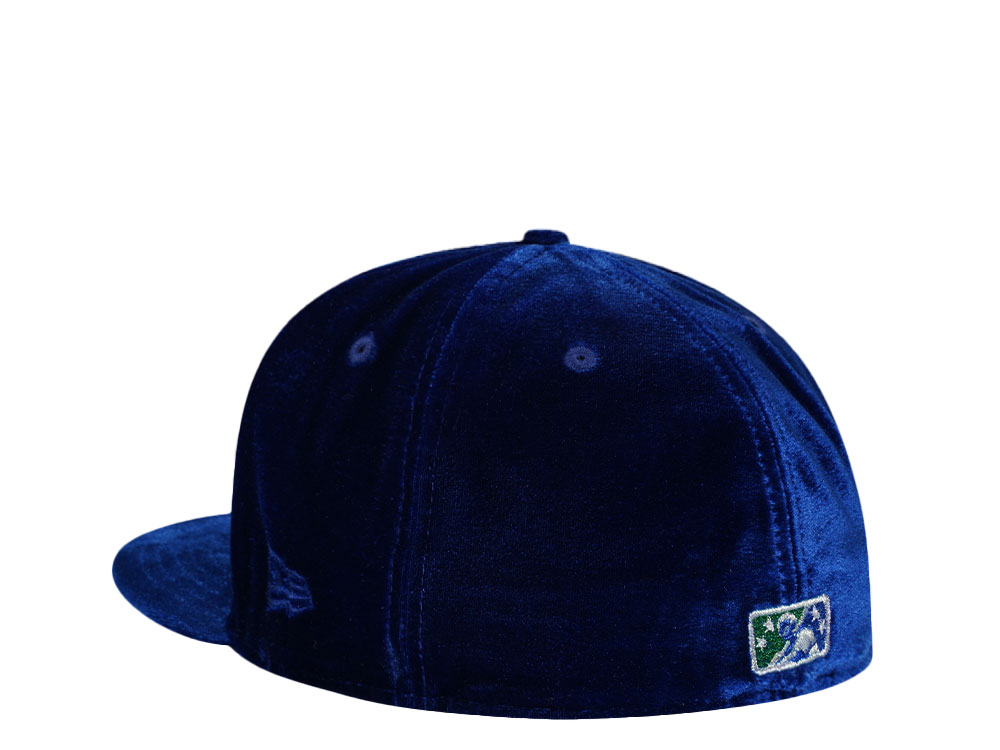 New Era Hartford Yard Goats Blue Velvet Edition 59Fifty Fitted Hat