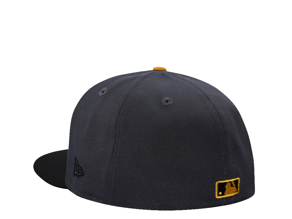 New Era Detroit Tigers 125th Anniversary Dark Gray Two Tone Edition 59Fifty Fitted Hat