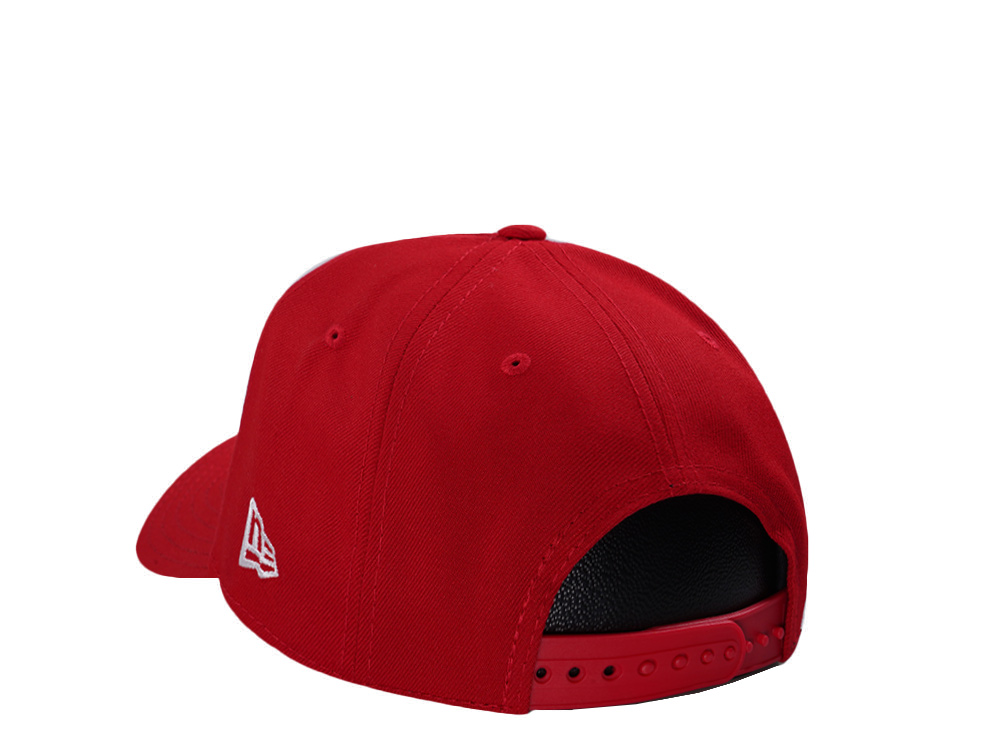 New Era Los Angeles Dodgers Viva Eagle Scarlet Prime Edition 9Forty A Frame Snapback Hat