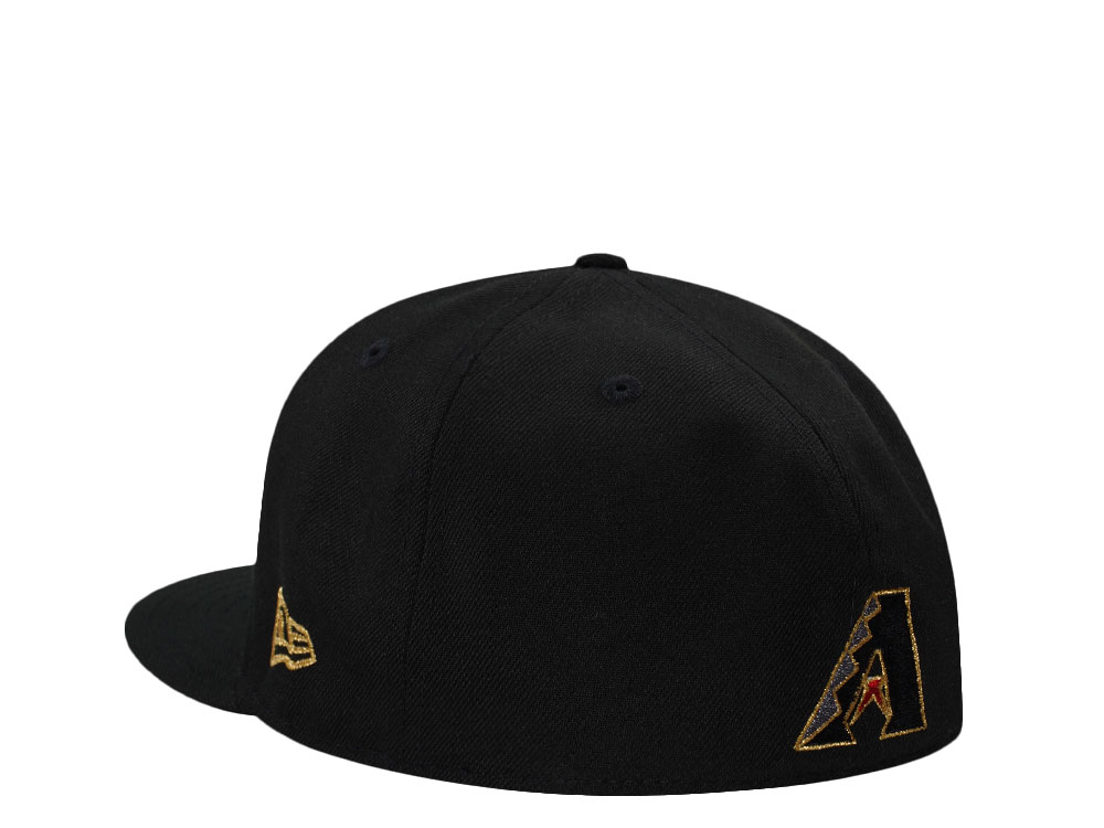 New Era Arizona Diamondbacks 25th Anniversary Serpientes Black Prime Edition 59Fifty Fitted Hat