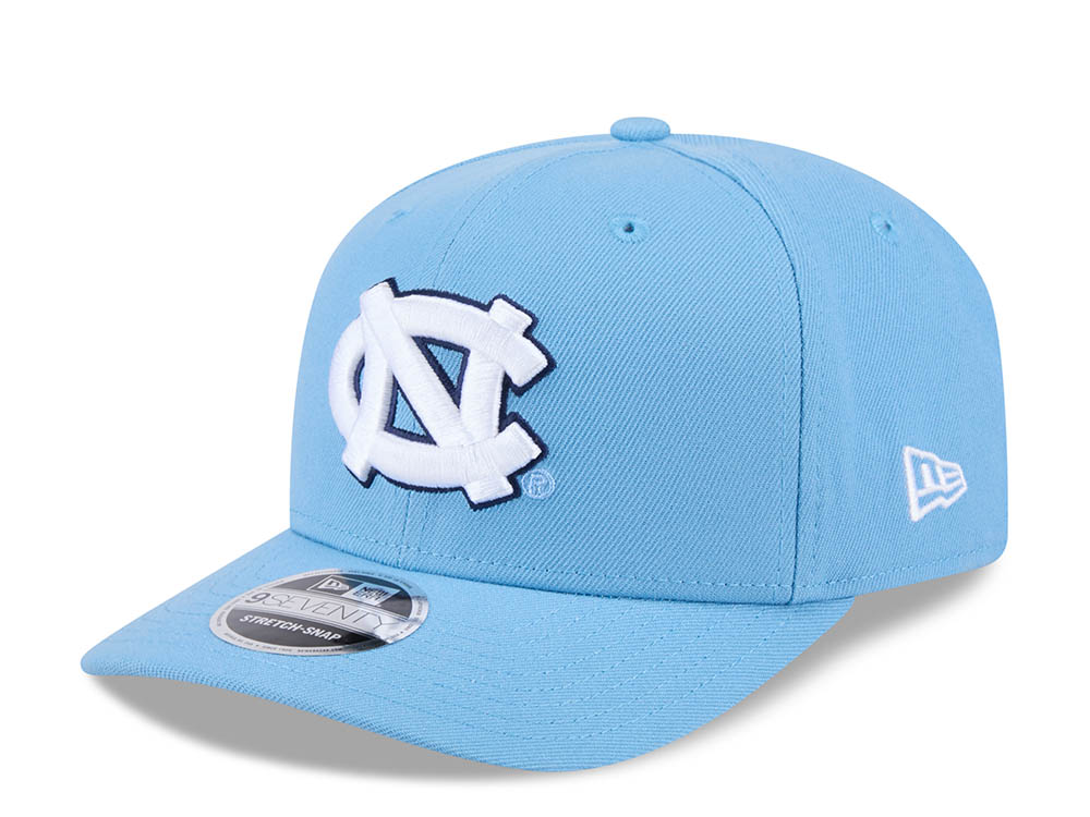 New Era North Carolina Tar Heels Blue 9Seventy Stretch Snapback Hat