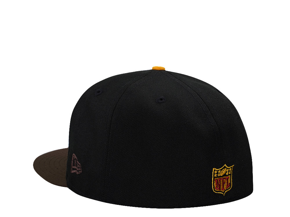 New Era Atlanta Falcons 50th Anniversary Black Two Tone Edition 59Fifty Fitted Hat