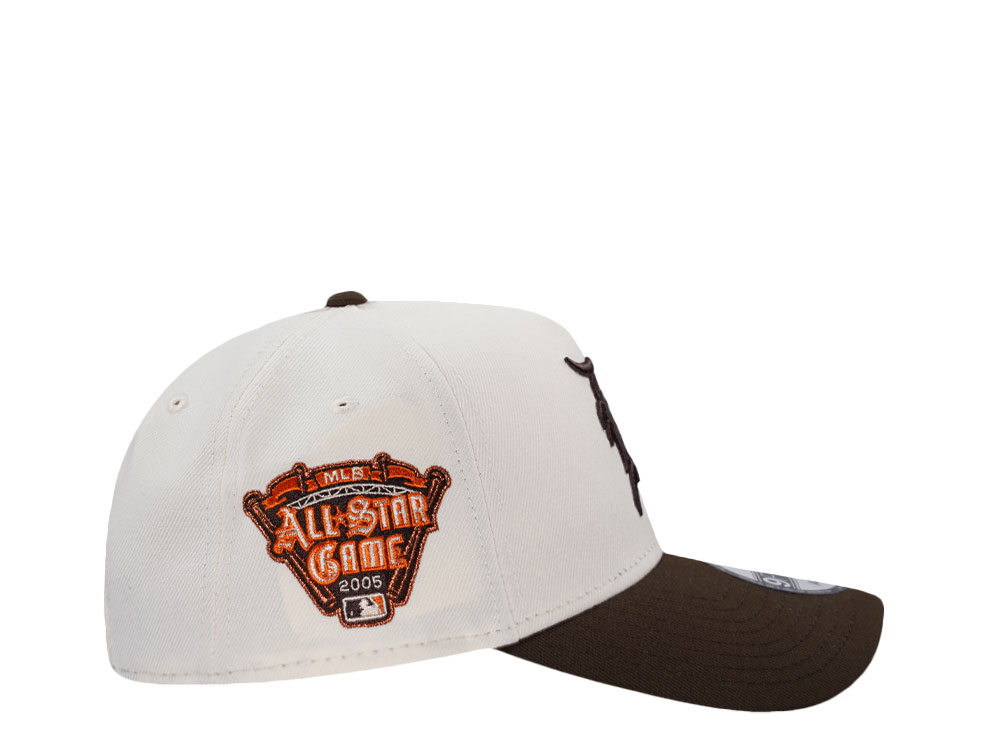 New Era Detroit Tigers All Star Game 2005 Chrome Two Tone Edition 9Forty A Frame Snapback Hat