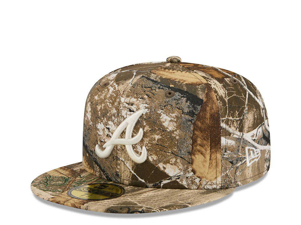 New Era Atlanta Braves Realtree Camo 59Fifty Fitted Hat