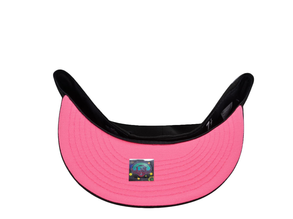 New Era Medusas de Lakewood Black Wild Pink Prime Edition 59Fifty Fitted Hat