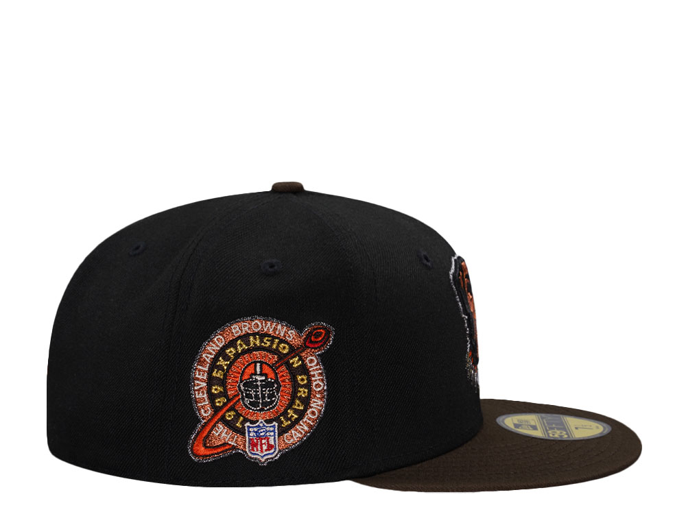 New Era Cleveland Browns Draft 1999 Brown Two Tone Edition 59Fifty Fitted Hat