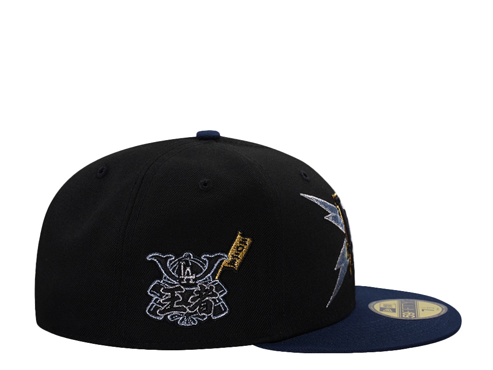 New Era Los Angeles Dodgers Black Two Tone Edition 59Fifty Fitted Hat