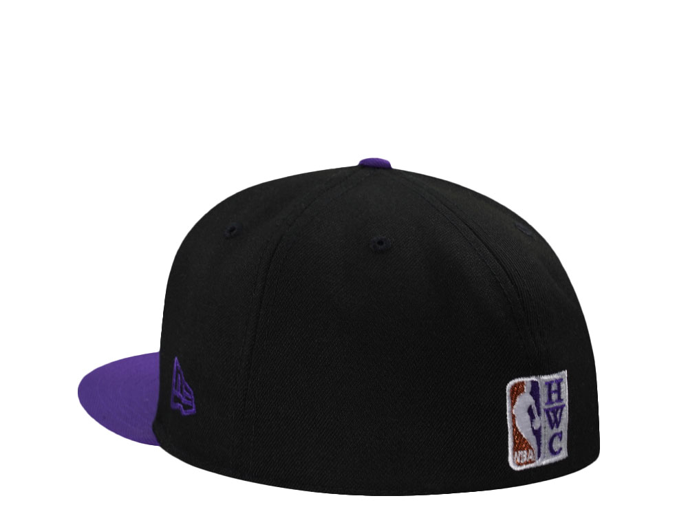 New Era Utah Jazz Western Conference Black Two Tone Edition 59Fifty Fitted Hat