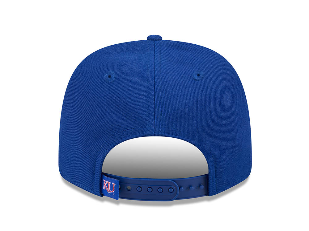 New Era Kansas Jayhawks Blue 9Seventy Stretch Snapback Hat