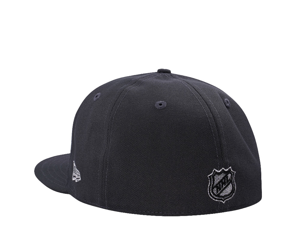 New Era Carolina Hurricanes Stanley Cup Metallic Anthracite Prime Edition 59Fifty Fitted Hat