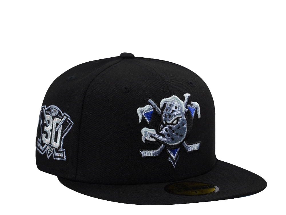 PRE-ORDER New Era Anaheim Ducks 30th Anniversary Frozen Tundra Edition 59Fifty Fitted Hat