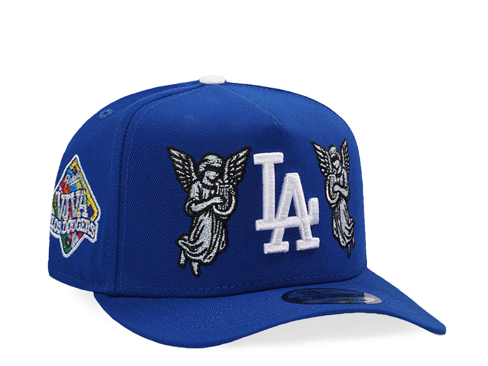New Era Los Angeles Dodgers Angel Royal Blue Prime Edition 9Fifty A Frame Snapback Hat