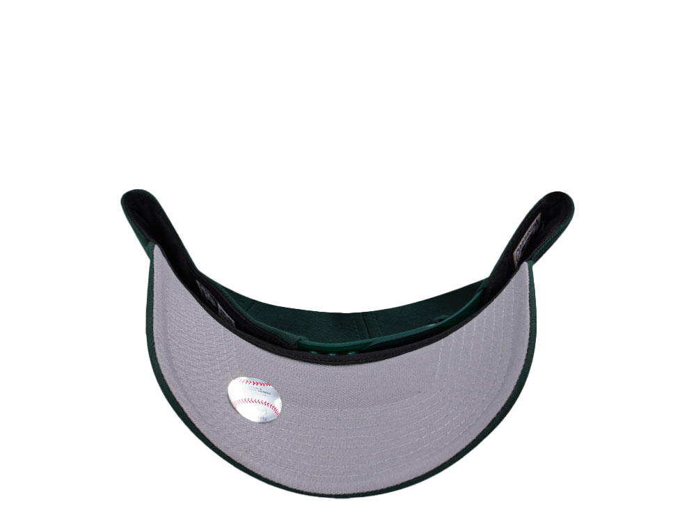 New Era New York Yankees Subway Series Dark Green Prime Edition 9Forty A Frame Snapback Hat