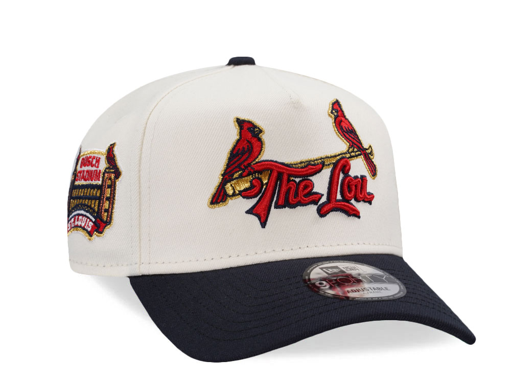 New Era St. Louis Cardinals Chrome Two Tone Edition 9Forty A Frame Snapback Hat
