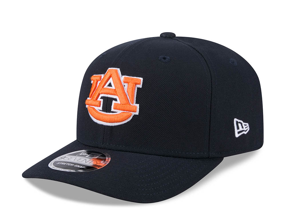 New Era Auburn Tigers Navy 9Seventy Stretch Snapback Hat