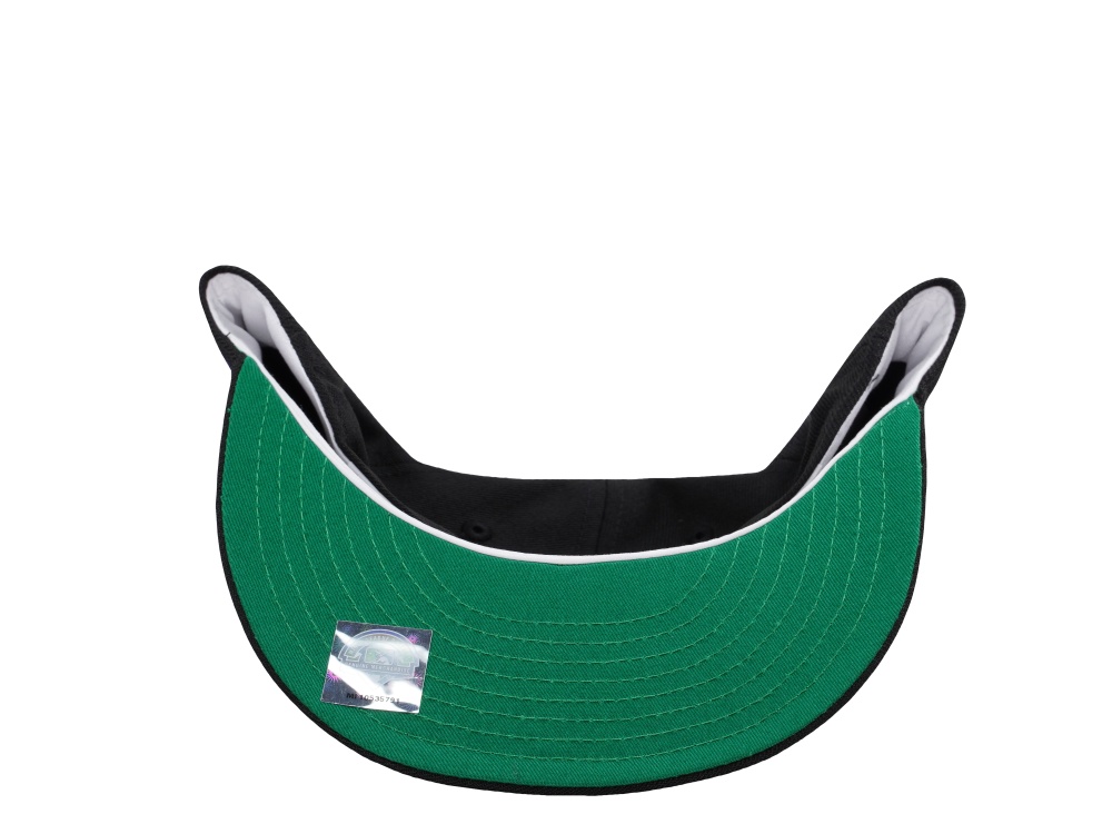 New Era Jamestown Jammers Wool Black Throwback Edition 59Fifty Fitted Hat