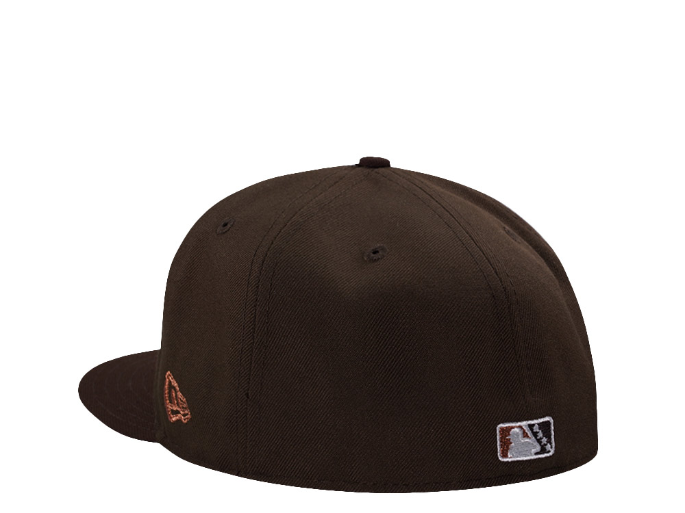 New Era Reading Fightin Phils Coffees Burnt Wood Two Tone Edition 59Fifty Fitted Hat