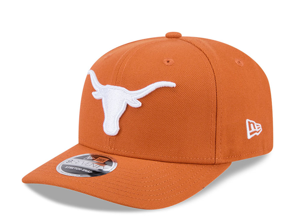 New Era Texas Longhorn Burnt Orange 9Seventy Stretch Snapback Hat