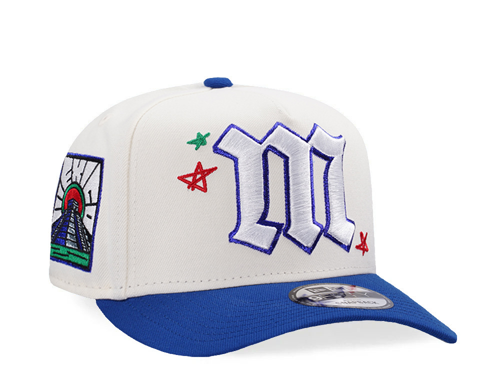 New Era Mexico Chrome Two Tone Edition 9Fifty A Frame Snapback Hat
