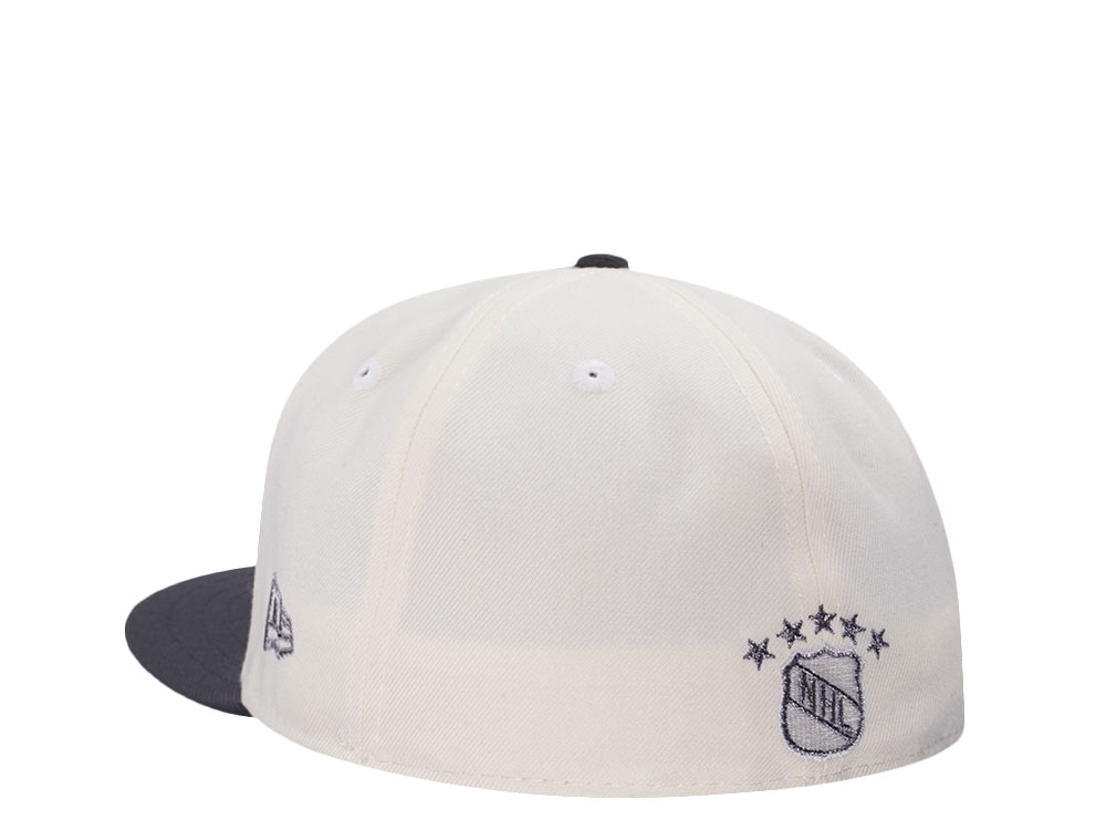 New Era Hartford Whalers 10th Anniversary Chrome Two Tone Edition 59Fifty Fitted Hat