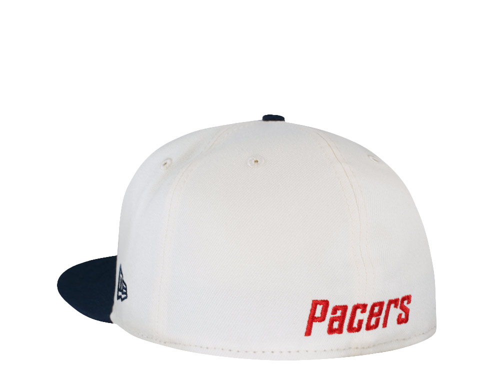 New Era Indiana Pacers NBA Eastern Conference Chrome Two Tone Edition 59Fifty Fitted Hat