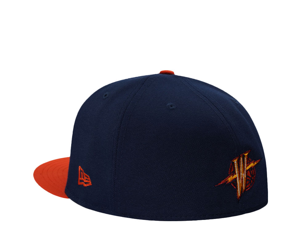 New Era Golden State Warriors All Star Game 2000 Ocean Blue Two Tone Edition 59Fifty Fitted Hat