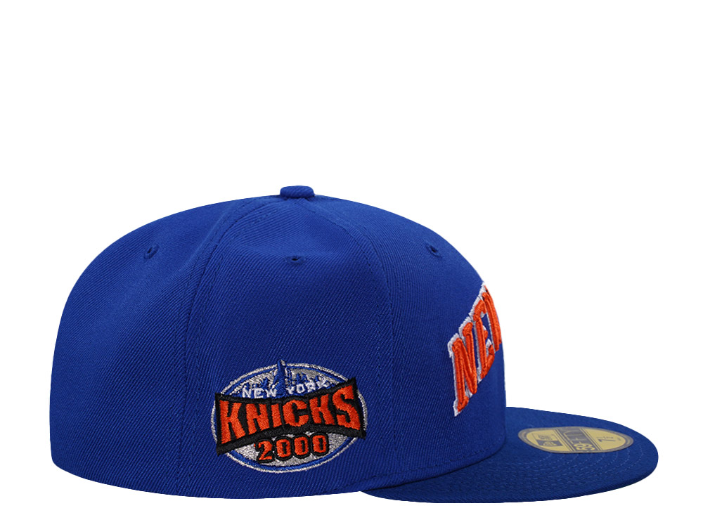 New Era New York Knicks 2000 Blue Prime Edition 59Fifty Fitted Hat