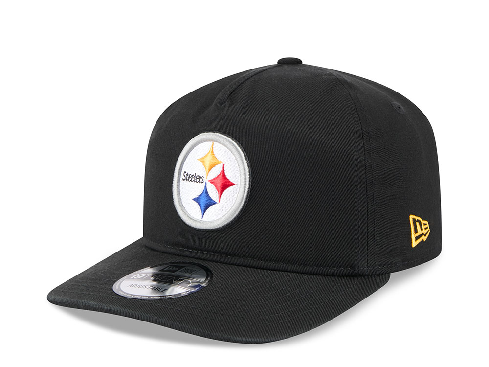 New Era Pittsburgh Steelers Black 19Twenty Snapback Hat