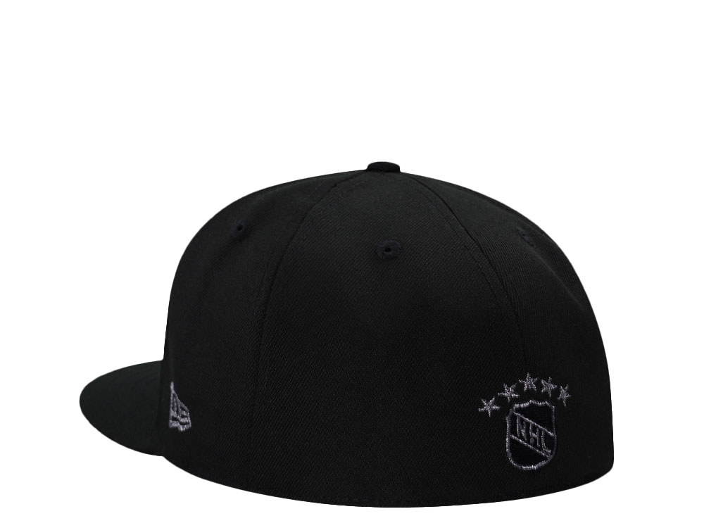 New Era Hartford Whalers Black Metallic Prime Edition 59Fifty Fitted Hat