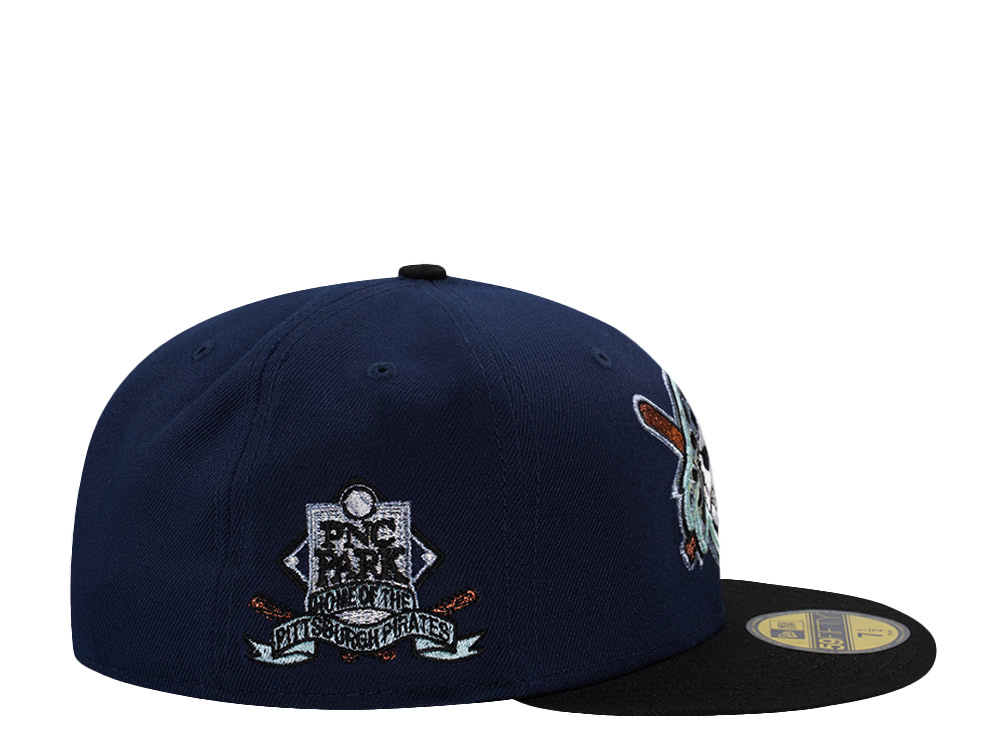 New Era Pittsburgh Pirates PNC Park Ocean Blue Two Tone Edition 59Fifty Fitted Hat