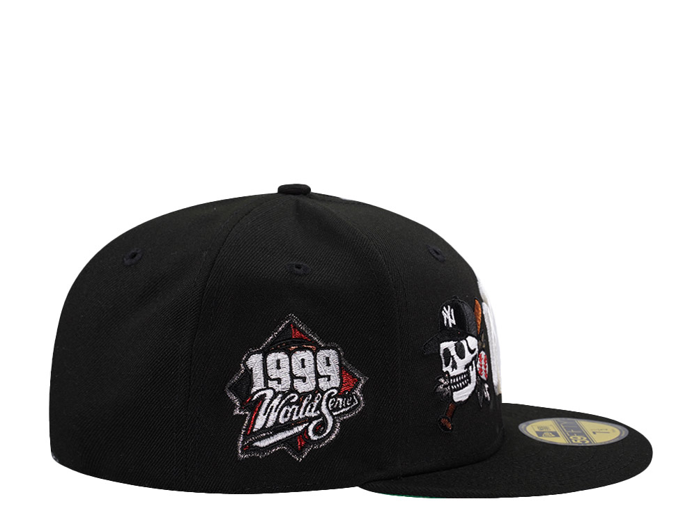 New Era New York Yankees World Series 1999 Tattoo Black Prime Edition 59Fifty Fitted Hat