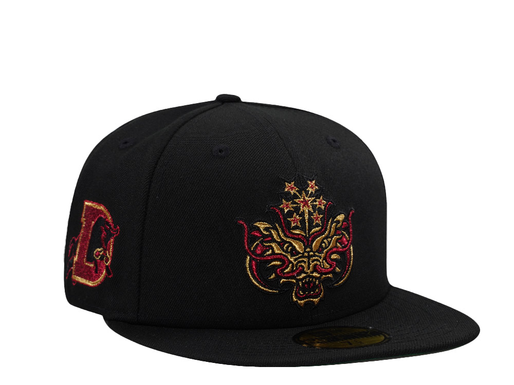 New Era Durham Bulls Black Prime Edition 59Fifty Fitted Hat