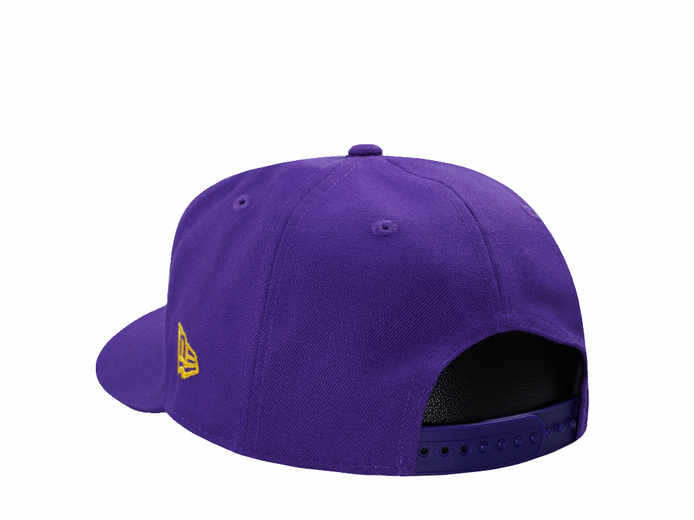 New Era Los Angeles Lakers NBA on NBC Purple Prime Edition 9Fifty A Frame Snapback Hat
