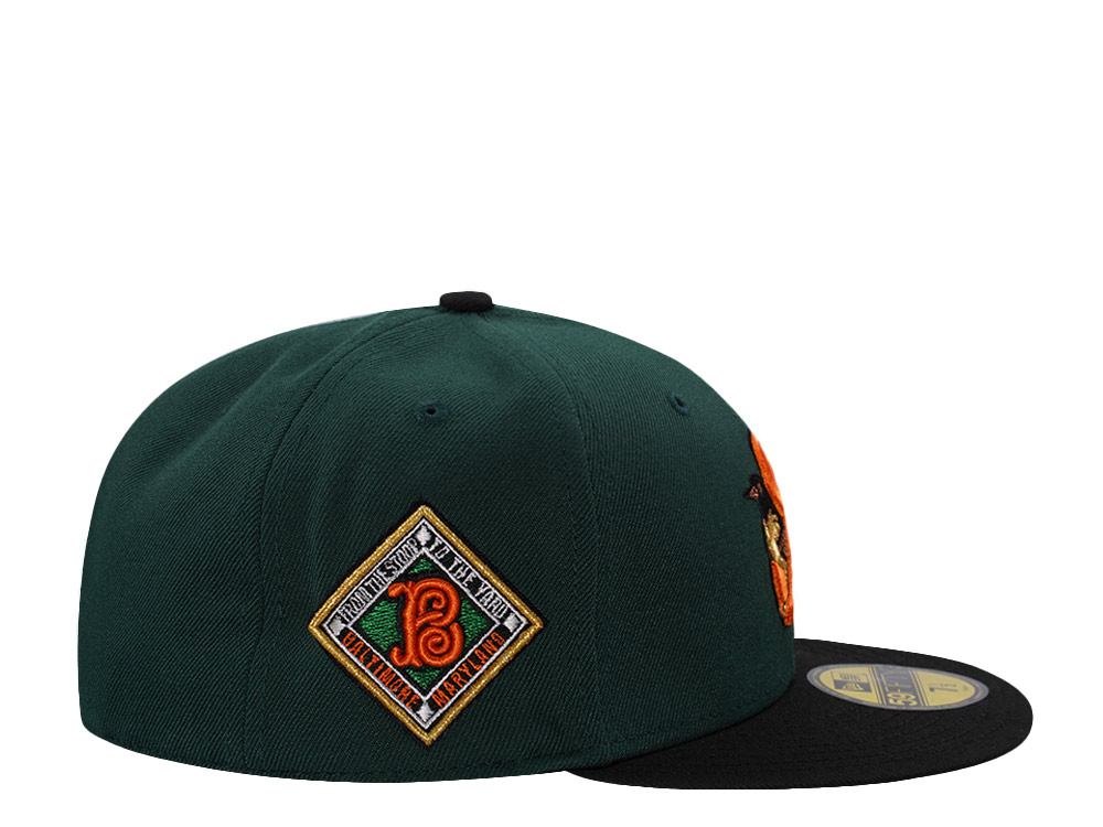 New Era Baltimore Orioles City Connect Dark Green Two Tone Edition 59Fifty Fitted Hat