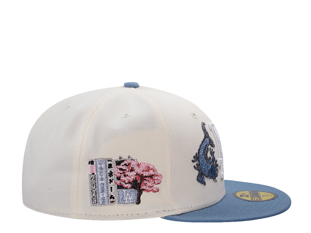 New Era Los Angeles Dodgers Tokyo Series 2025 Chrome Two Tone Edition 59Fifty Fitted Hat