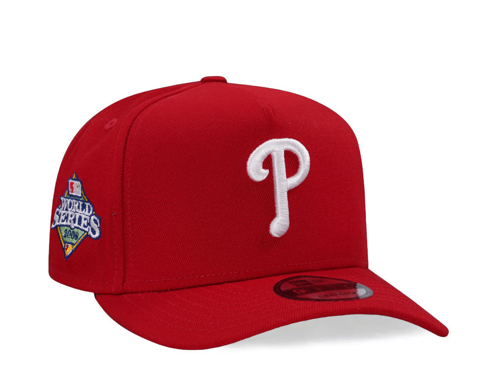 New Era Philadelphia Phillies World Series 2008 Edition 9Fifty A Frame Snapback Hat