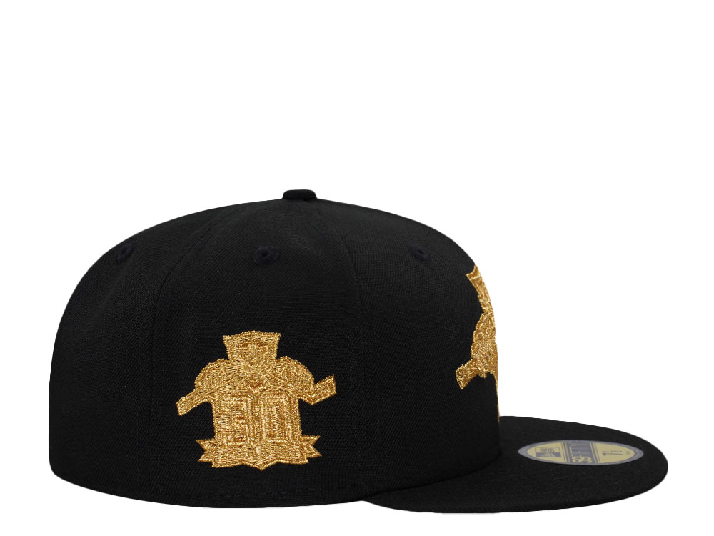 New Era Florida Panthers 30th Anniversary 24K Black Prime Edition 59Fifty Fitted Hat