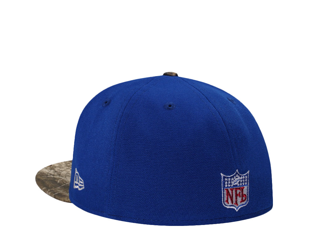New Era New York Giants 25th Super Bowl Anniversary Team Realtree Prime Edition 59Fifty Fitted Hat