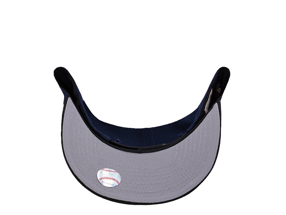 New Era Los Angeles Dodgers 40th Anniversary Ocean Blue Two Tone Edition 9Fifty A Frame Snapback Hat
