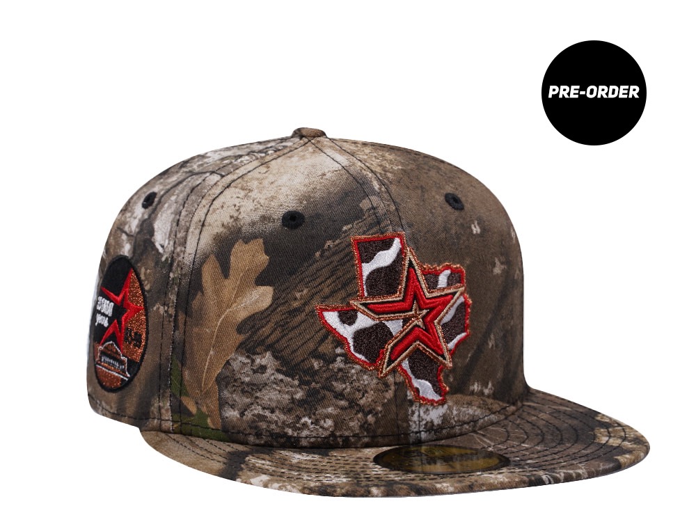 PRE-ORDER New Era Houston Astros 35th Anniversary Realtree APX Prime Edition 59Fifty Fitted Hat