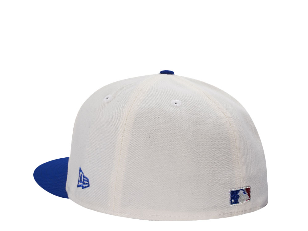 New Era Los Angeles Dodgers Tokyo Series 2025 Kanji Chrome Two Tone Edition 59Fifty Fitted Hat