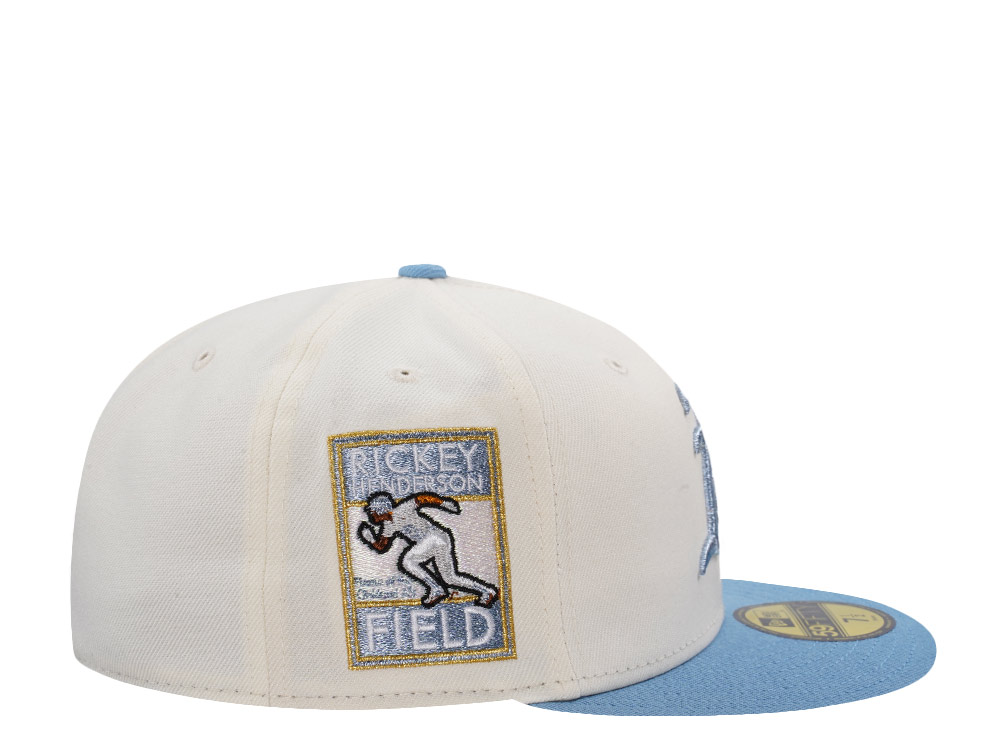 New Era Oakland Athletics Henderson Chrome Two Tone Edition 59Fifty Fitted Hat